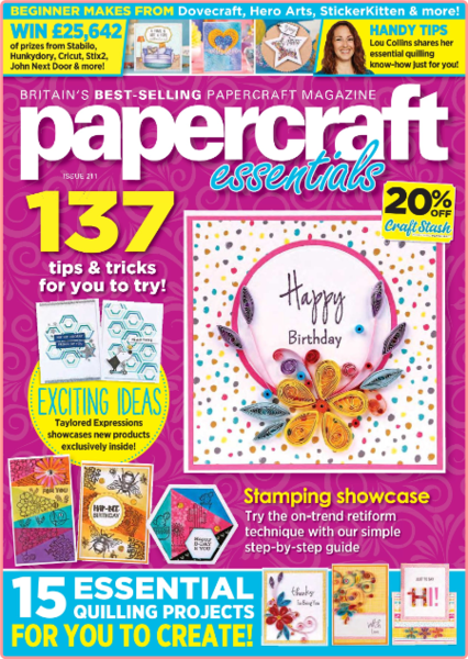 Papercraft Essentials Issue 211-April 2022