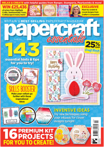 Papercraft Essentials Issue 222-February 2023