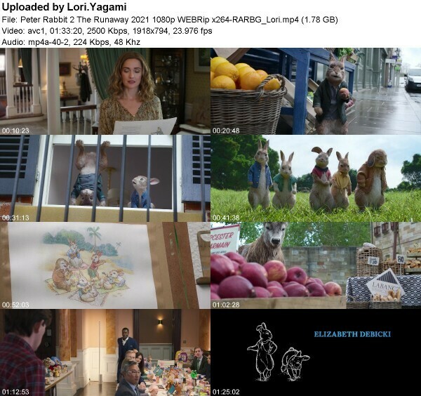 Peter Rabbit 2 The Runaway (2021) 1080p WEBRip x264-RARBG