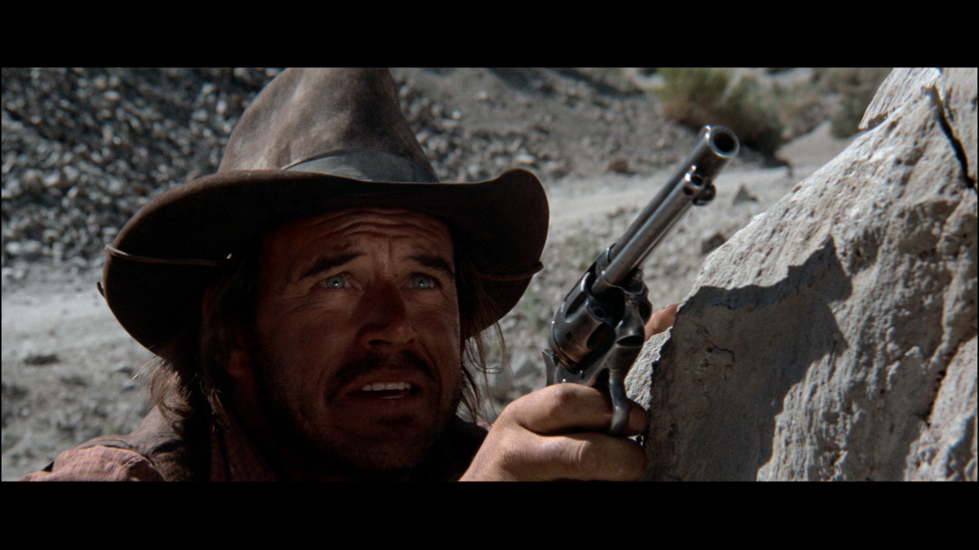 I was in the mood for an Eastwood western, and popped in "High Plaines...