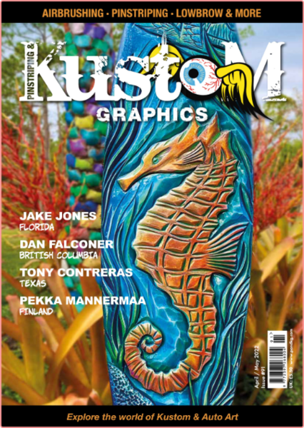 Pinstriping and Kustom Graphics English Edition-April 2022