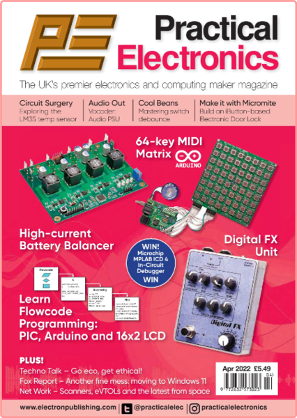 Practical Electronics - Vol  51 No  04 [Apr 2022] (TruePDF)