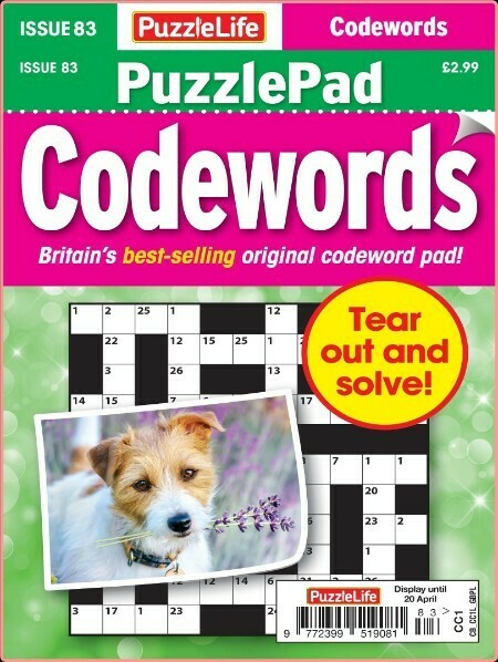 PuzzleLife PuzzlePad Codewords-23 March 2023