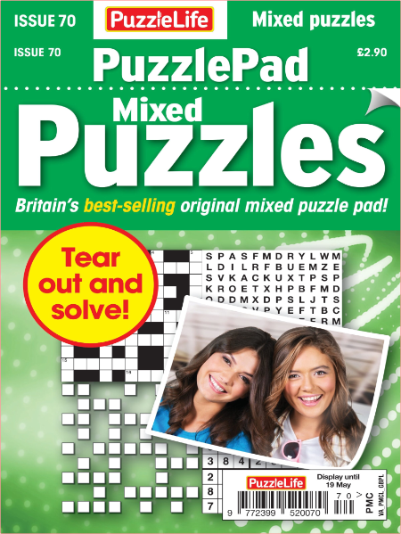 PuzzleLife PuzzlePad Puzzles-21 April 2022