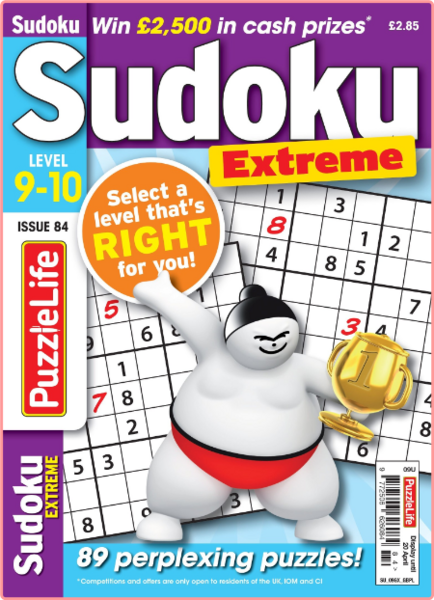 PuzzleLife Sudoku Extreme-March 2023