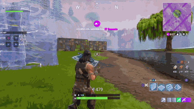 defensive fort building pro tip double and triple up your walls - fortnite glitch gif