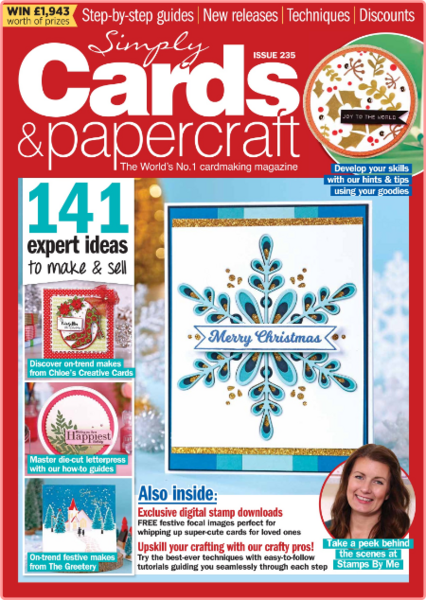 Simply Cards and Papercraft Issue 235-September 2022