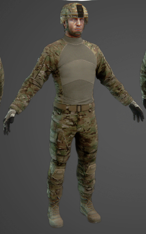 US Army Soldier - WIP image - Project Reality 2 - IndieDB