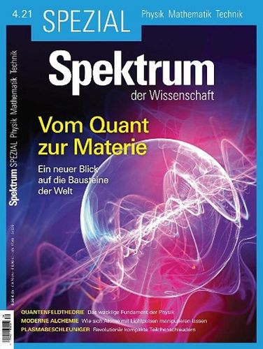 Cover: Spektrum der Wissenschaft Magazin Spezial No 04 2021