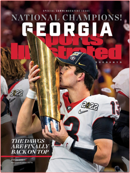 Sports Illustrated College Football Commemorative Georgia-January 2022