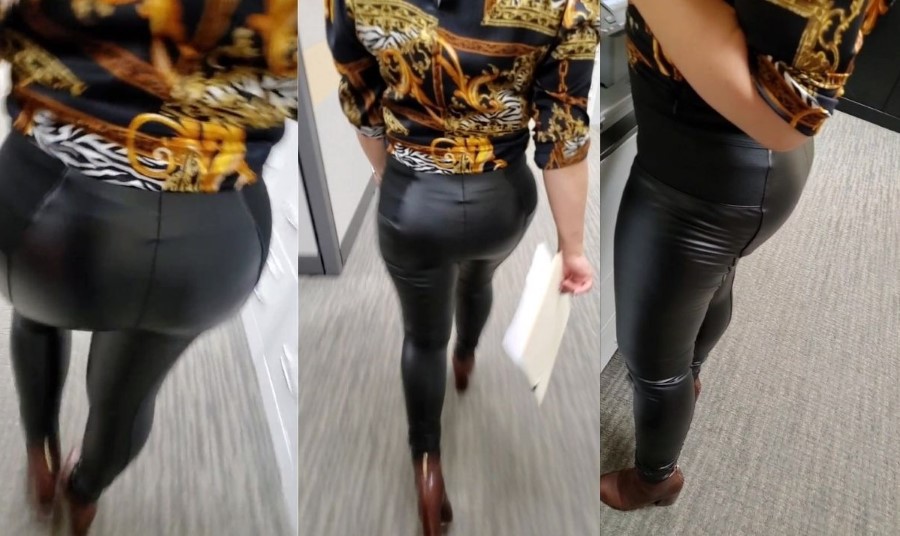 Super Hot Leather Jeans