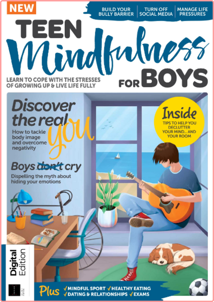Teen Mindfulness for Boys – 2nd Edition – January 2023