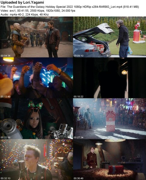 The Guardians of the Galaxy Holiday Special (2022) 1080p HDRip x264-RARBG