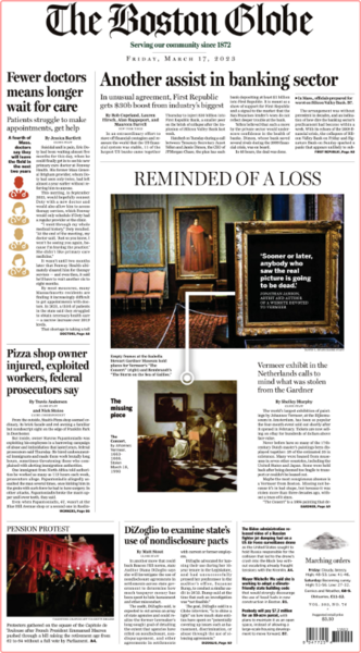 The Boston Globe - Vol  303 No  076 [17 Mar 2023]