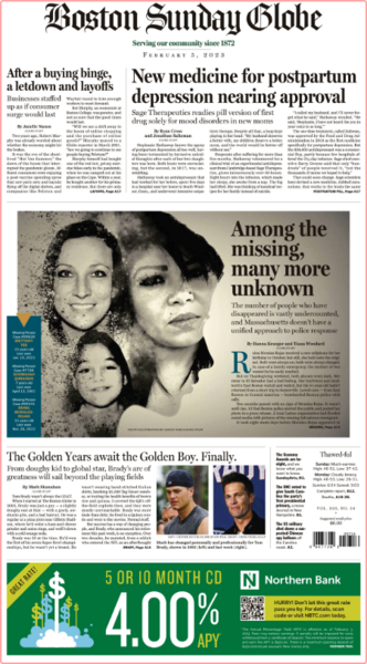 The Boston Globe - Vol  303 No  036 [05 Feb 2023]