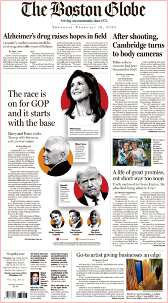 The Boston Globe - Vol  303 No  047 [16 Feb 2023]