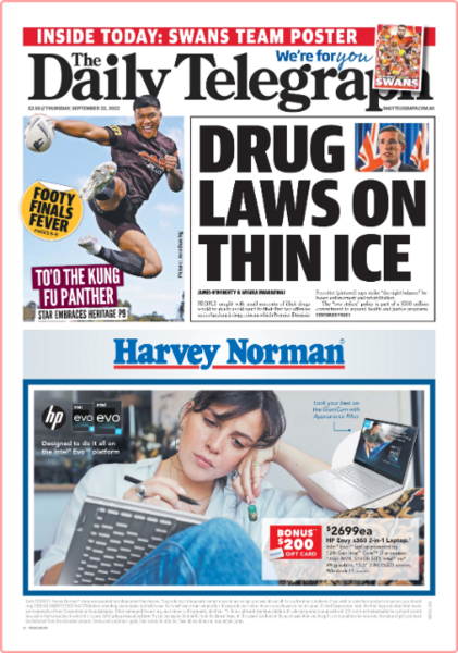 The Daily Telegraph (Sydney) [2022 09 22]