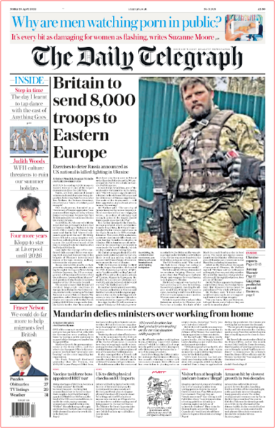 The Daily Telegraph (UK) - No  51,928 [29 Apr 2022]
