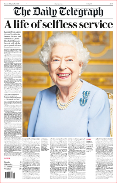 The Daily Telegraph (UK) - No  52,050 [19 Sep 2022]