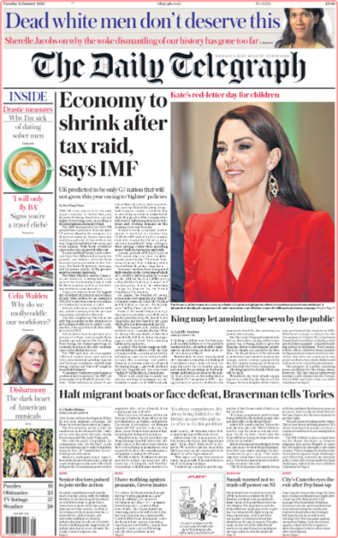 The Daily Telegraph (UK) - No  52,165 [31 Jan 2023]