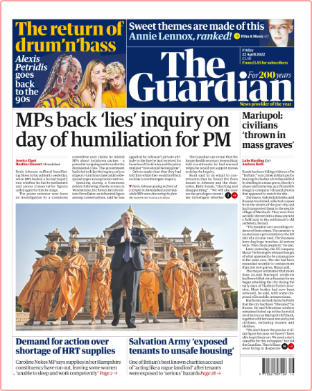 The Guardian - No  54,638 [22 Apr 2022]