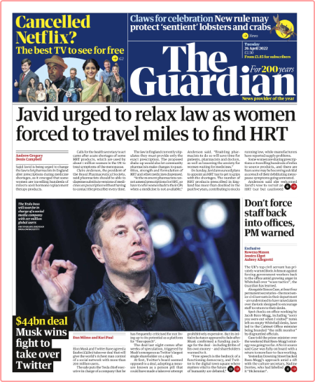 The Guardian - No  54,641 [26 Apr 2022]
