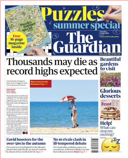 The Guardian - No  54,711 [16 Jul 2022]