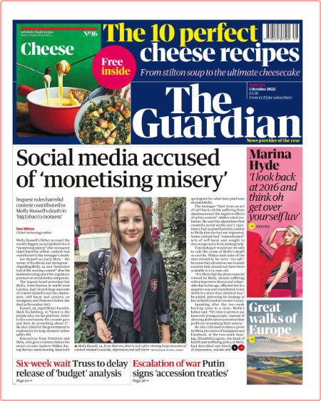 The Guardian - No  54,777 [01 Oct 2022]