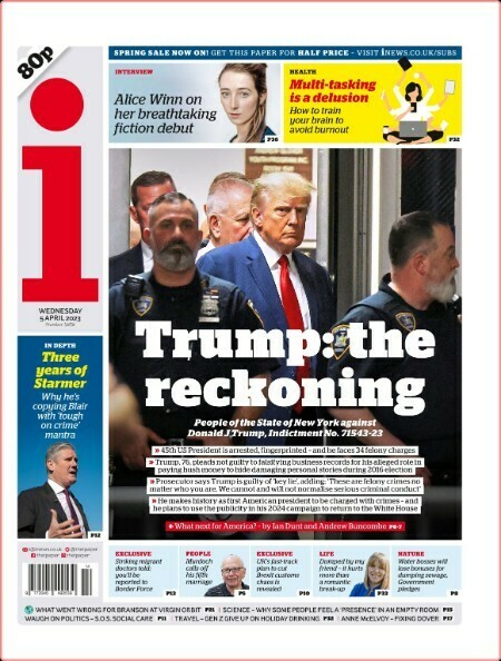The i Newspaper - Issue 3857 [05 Apr 2023]