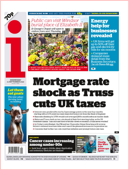 The i Newspaper - Issue 3690 [21 Sep 2022]