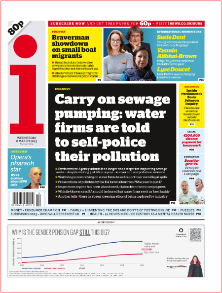 The i Newspaper - Issue 3833 [08 Mar 2023]