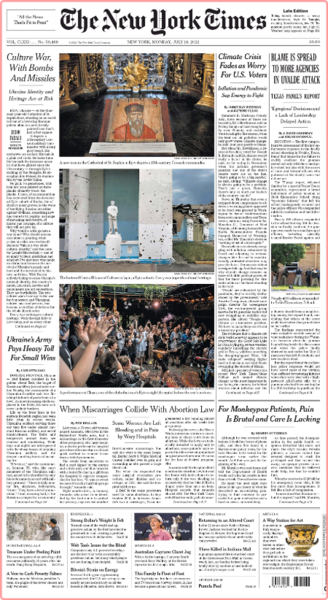The New York Times - No  59,488 [18 Jul 2022]