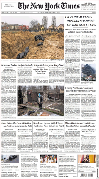 The New York Times - No  59,383 [04 Apr 2022]