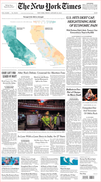 The New York Times - No  59,674 [20 Jan 2023]