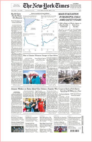 The New York Times - No  59,381 [02 Apr 2022]