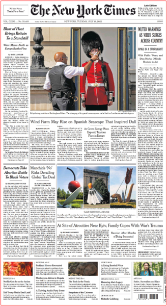 The New York Times - No  59,489 [19 Jul 2022]
