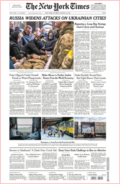The New York Times - No  59,360 [12 Mar 2022]