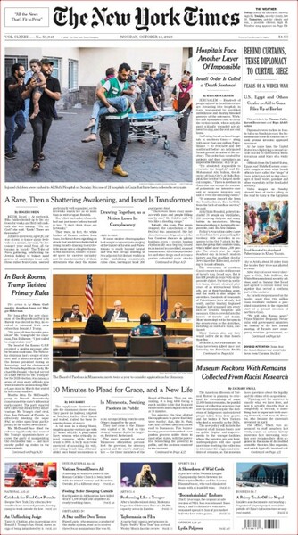 The New York Times - No  59,943 [16 Oct 2023]