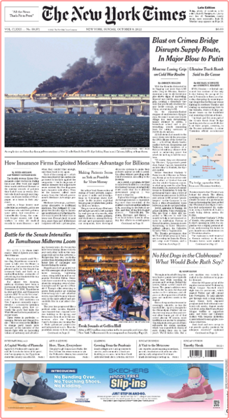The New York Times - No  59,571 [09 Oct 2022]
