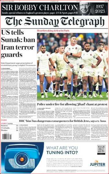 The Sunday Telegraph - No  3,252 [22 Oct 2023]