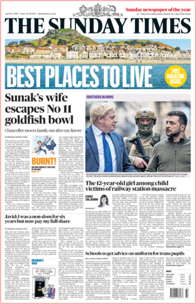 The Sunday Times - No  10,309 [10 Apr 2022]