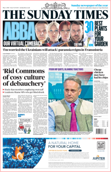 The Sunday Times - No  10,312 [01 May 2022]