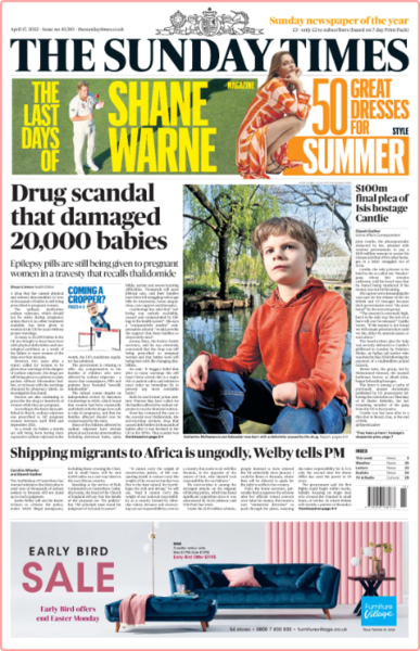The Sunday Times - No  10,310 [17 Apr 2022]