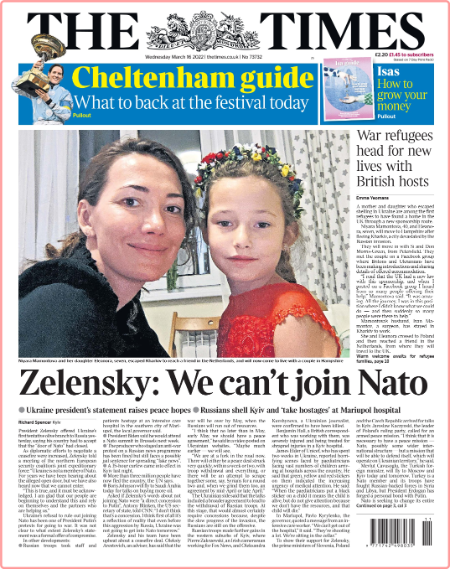 The Times - No  73,732 [16 Mar 2022]