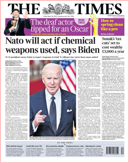 The Times - No  73,740 [25 Mar 2022]