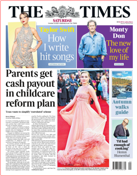 The Times - No 73,909 [08 Oct 2022]