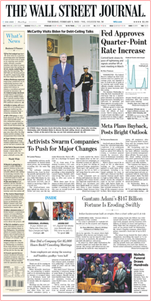 The Wall Street Journal - Vol  281 No  026 [02 Feb 2023]