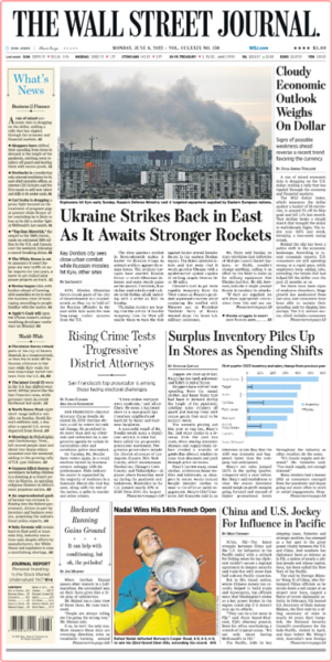 The Wall Street Journal - Vol  279 No  130 [06 Jun 2022]