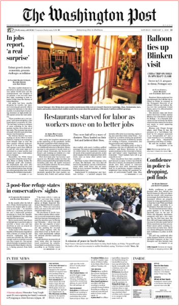 The Washington Post - Year 146 Issue 53386 [04 Feb 2023] copy 2