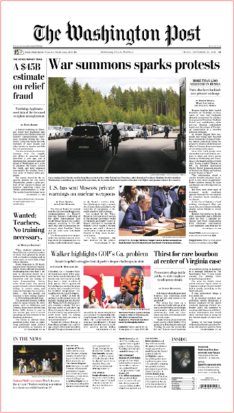 The Washington Post - Year 145 Issue 291 [23 Sep 2022]